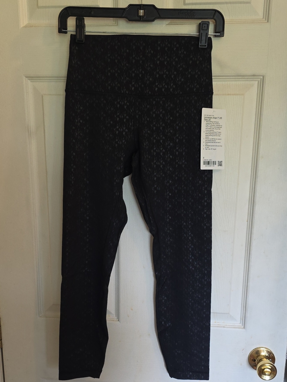 lululemon athletica Black Speckled High-Rise Leggings